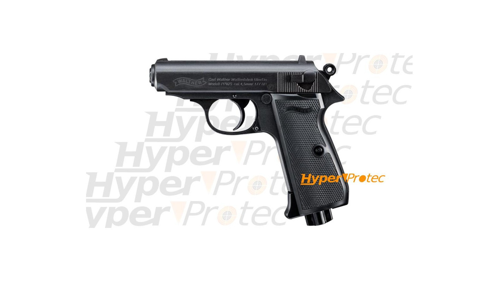 pistolet de James Bond, Walther PPK arme a plomb calibre 4,5 mm propulsion CO2