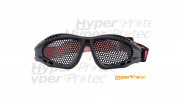 Lunettes de protection grillagées noires Nuprol universelles