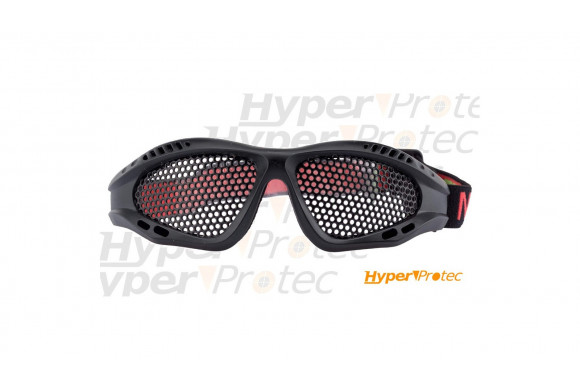 Lunettes de protection grillagées noires Nuprol universelles