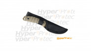 Couteau TAN militaire coyote ultra solide manche G10