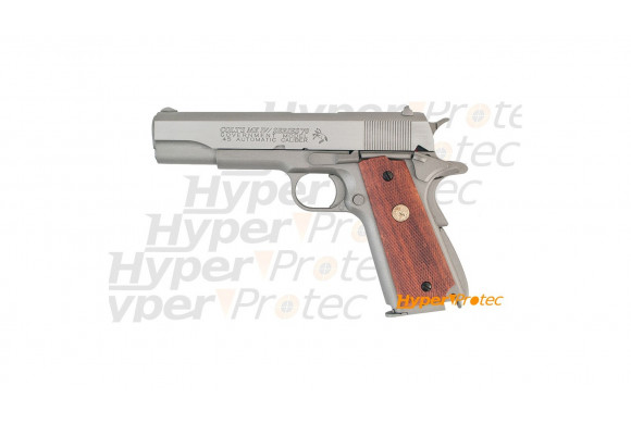 Pistolet airsoft Colt 1911 government MK IV series 70 silver