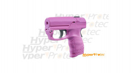 Pistolet de défense personnel Walther PDP Pro secur rose au gel poivre OC