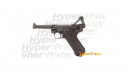 Réplique pistolet airsoft CO2 KWC P08 full metal canon 4 pouces - cal 6mm