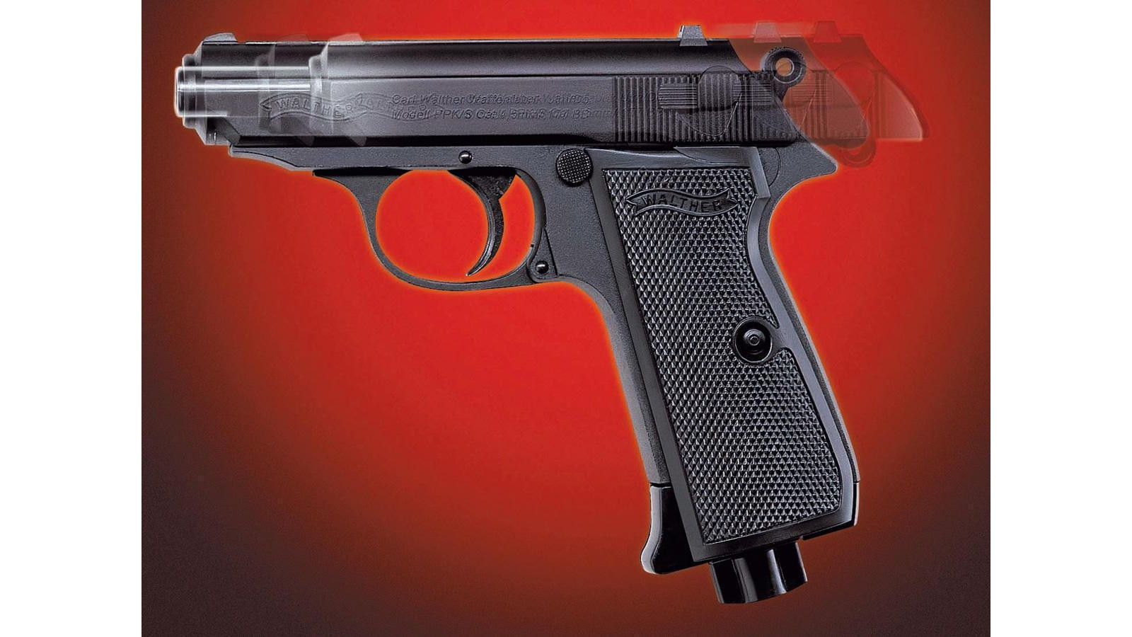 pistolet de James Bond, Walther PPK arme a plomb calibre 4,5 mm propulsion CO2
