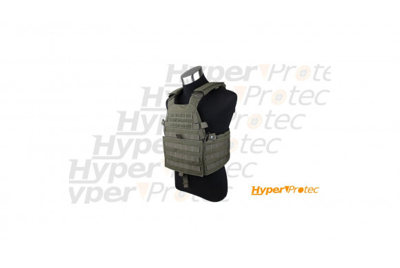 Gilet tactique olive pour airsoft