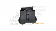 Holster polymère avec double emplacement de chargeur CZ P-09