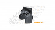 Holster tactique polymère pour pistolet CZ75D noir