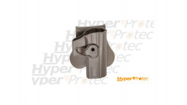 Holster ceinture polymère pour pistolet CZ P-07 et P-09 finition FDE