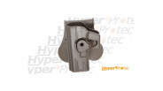 Holster gaucher en polymère durable G series FDE