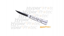 Couteau papillon tout acier Max Balisong