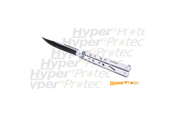 Couteau papillon tout acier Max Balisong