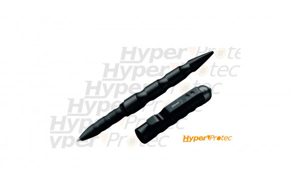 Stylo tactique de défense Tactical Plus pen MPP noir