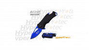 Petit Couteau à ouverture assistée MTech USA blue fiber avec décapsuleur