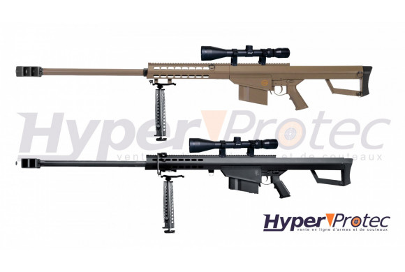 Pack Réplique airsoft fusil sniper G31C Barrett M82 toute équipé