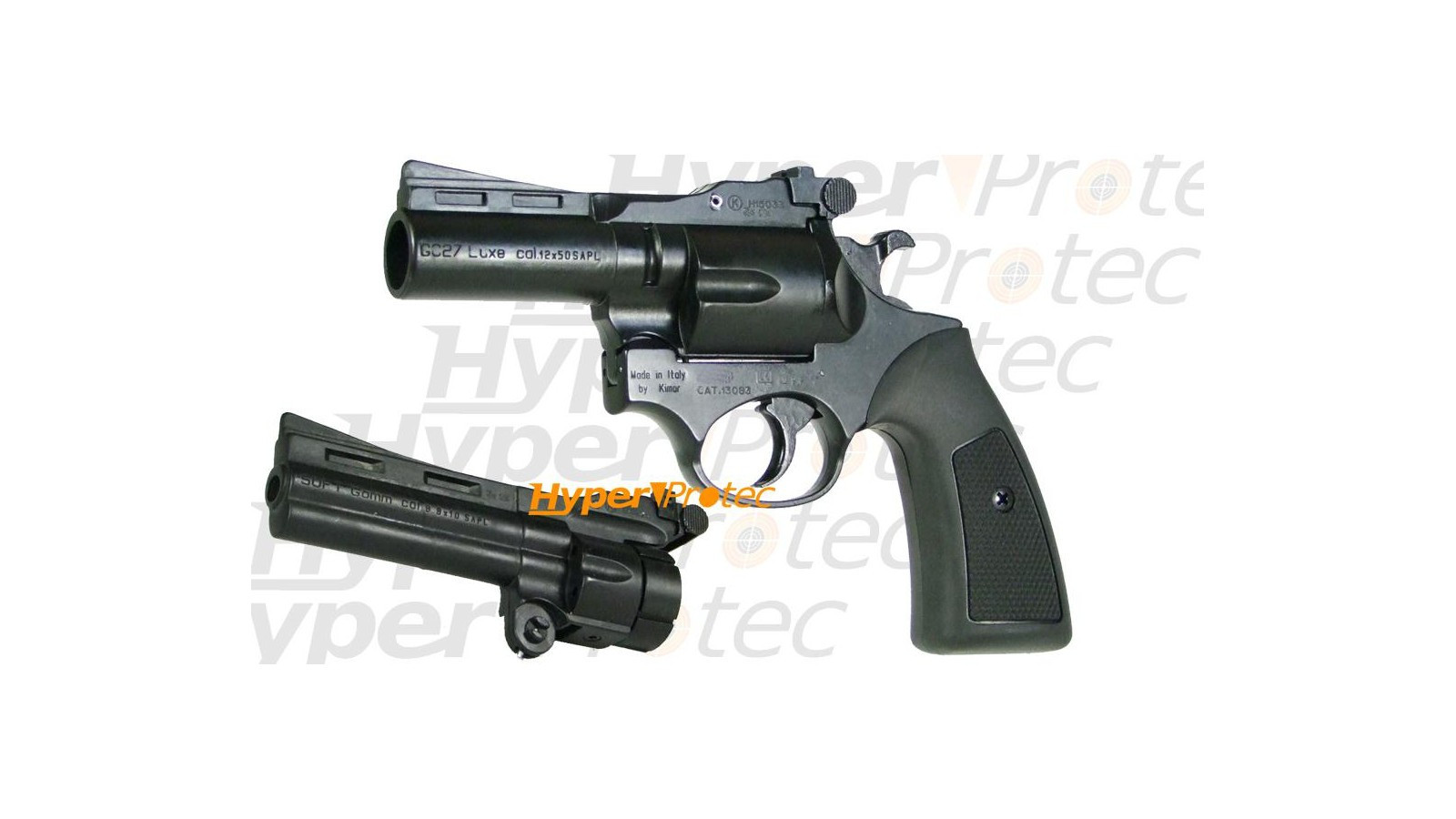 SAPL - Pack Pistolet Gomm-Cogne SAPL GC27 Luxe noir + 1 boîte 12