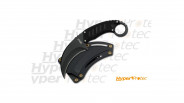 Couteau Karambit Mtech G10 black avec étui skydex