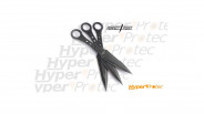 Set de 3 Kunai Perfect Point acier vieilli couteaux de lancer professionnel