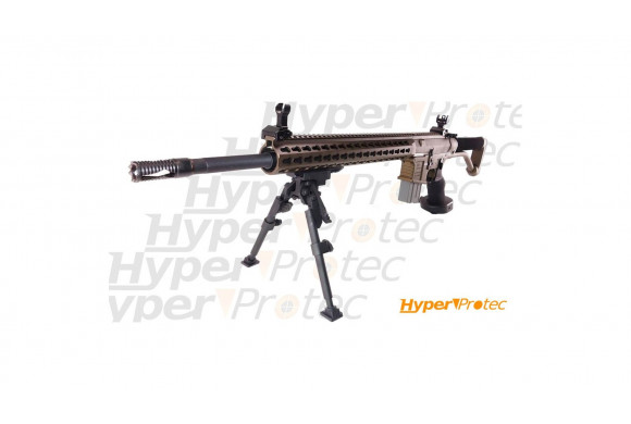 Fusil sniper airsoft Classic Army Dark Gold keymod AEG 1.1 Joule