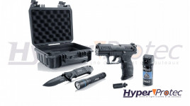 Coffret defense Pro secur du pistolet Walther P22Q et accessoires