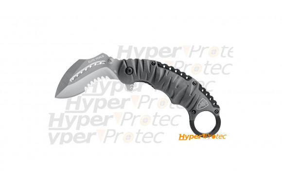 Couteau karambit pliant Elite Force EF143 Tiger Grey