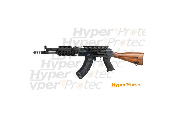 Kalashnikov airsoft AK-74N tactical mod crosse bois AEG - calibre 6mm 1.38J