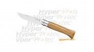 Couteau pliant Opinel n°8 lame inox manche bois d'olivier