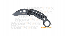 Couteau griffe Karambit tactique black F&C tanto