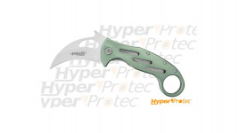 Grand couteau pliant Karambit green