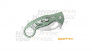 Grand couteau pliant Karambit green