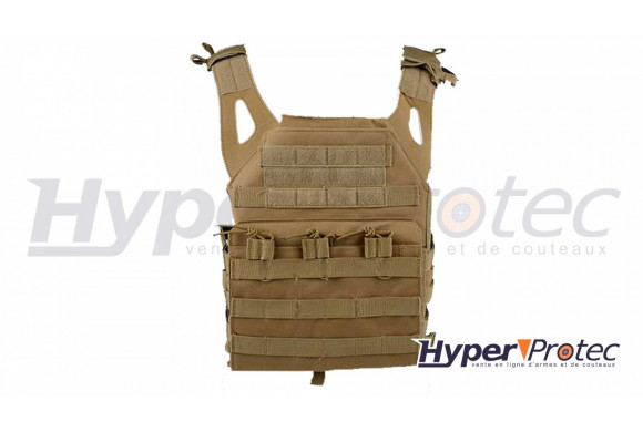 Gilet tactique airsoft Jump couleur TAN