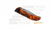 Couteau de chasse orange Buck Bantam Orange fermé 11 cm 