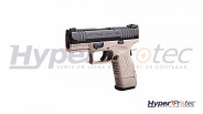 Pistolet airsoft XDM compact 3,8 tan WE gas blow back