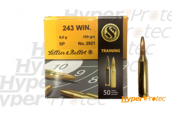 Munition 243 Sellier & Bellot Training