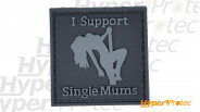 Patch airsoft 3D I Support Single Mums