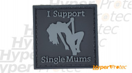 Patch airsoft 3D I Support Single Mums