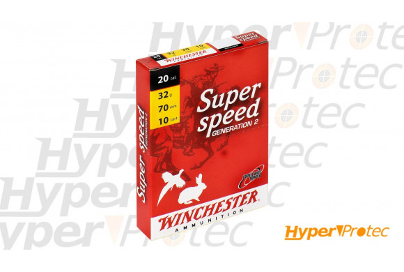 Cartouche de chasse Super Speed Winchester 20/70 G2