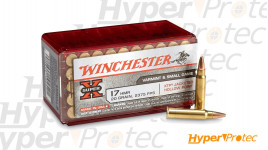 Cartouches Winchester Super X 17 HMR JHP 20 grains