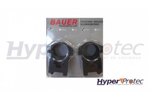 Bauer Rail 22 mm / Diam 25,4 / Haut - Collier Lunette de Tir