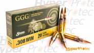 20 munitions GGG .308 175gr