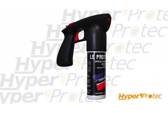 Aérosol 300ml au poivre spécial force de l’ordre Le Protecteur contenance 300ml