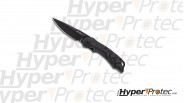 Couteau pliant CRKT moxie noir avec clip