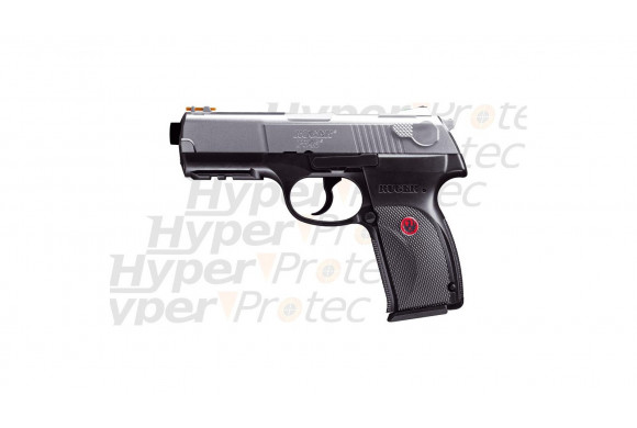 Ruger P345 Pistolet au CO2 Visée fibre optique - nickel