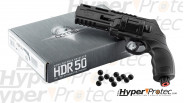 Pack DEFCON 4 - T4E HDR 50 - Revolver Balle Caoutchouc