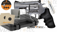 Pack complet revolver Dan wesson chromé 2.5" à plombs