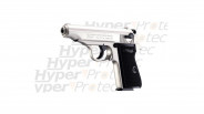 Walther PPK - pistolet alarme nickel en 9 mm
