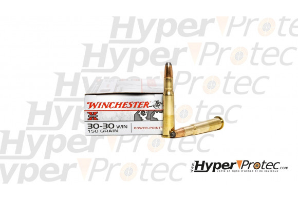 Munitions 30-30 winchester super X 150 grains