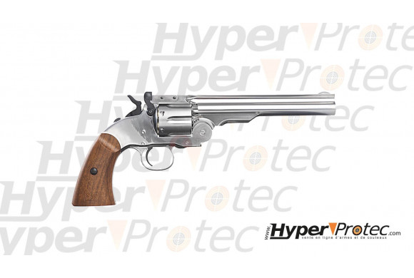 Revolver 1877 Major 3 Silver Gun Heaven Airsoft