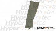 pantalon militaire US BDU kaki vert uni