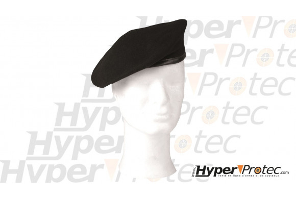 beret couleur noir homme femme