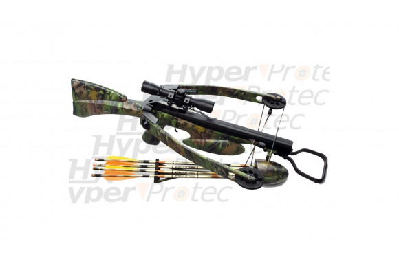 Pack arbalète à poulies 175 livres camo Hunter crossbow